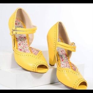 Nellie Chunky Hee Mary Jane Platform Sandal